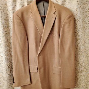 Oscar de la Renta 100% Wool Blazer – 48R – Camel